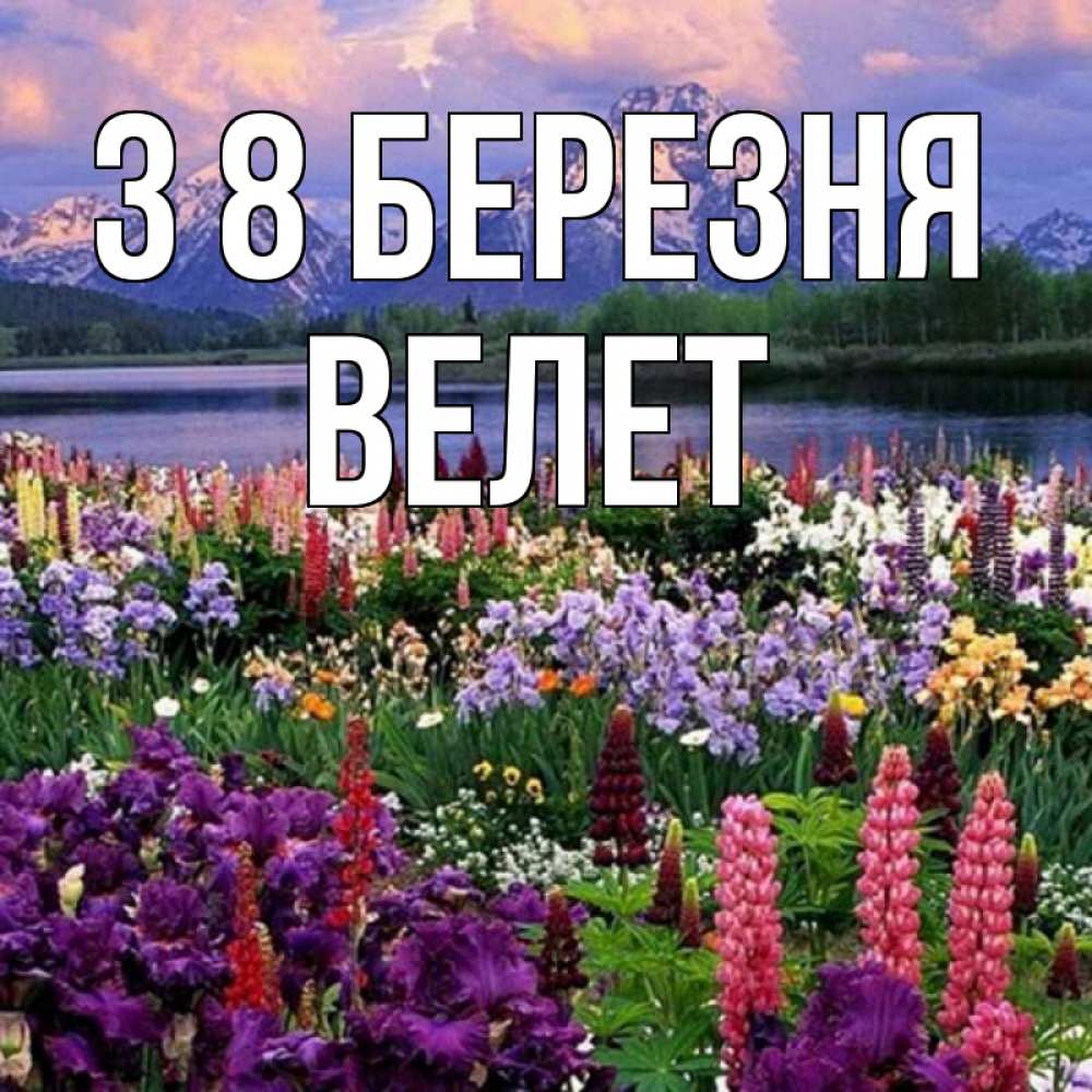 Открытка на каждый день з підписом, Велет З 8 БЕРЕЗНЯ международный женский день Прикольна листівка з побажанням онлайн скачати безкоштовно 