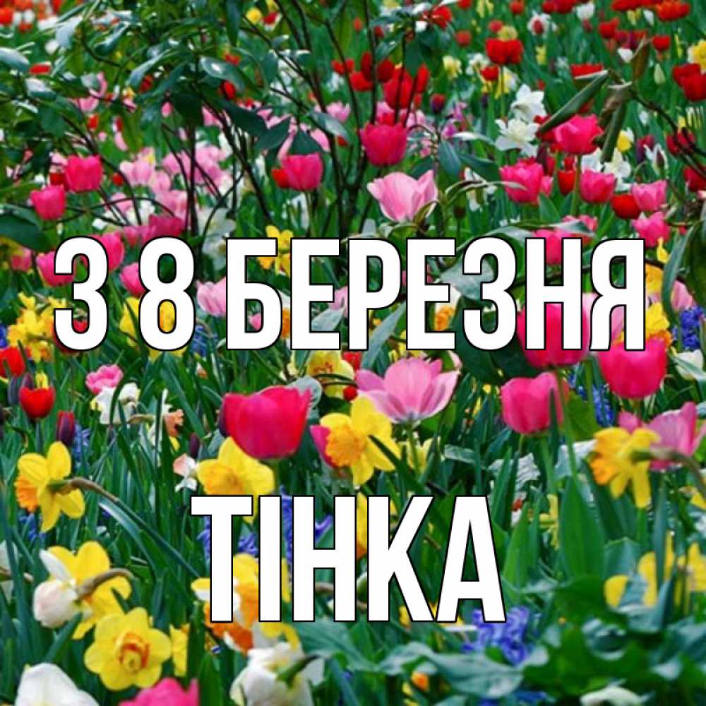 Открытка на каждый день з підписом, Тінка З 8 БЕРЕЗНЯ с международным женским днем поздравления для женщины Прикольна листівка з побажанням онлайн скачати безкоштовно 
