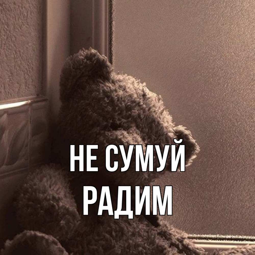 Открытка на каждый день з підписом, Радим Не сумуй стекол рефленое Прикольна листівка з побажанням онлайн скачати безкоштовно 