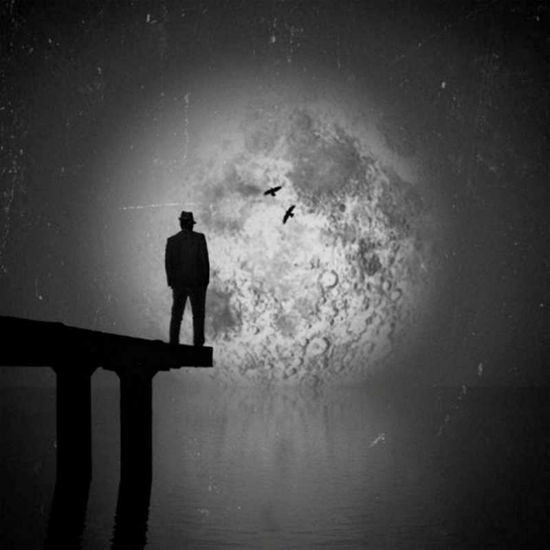 Открытка тоска 1 мост 1 Сумую за тобою 