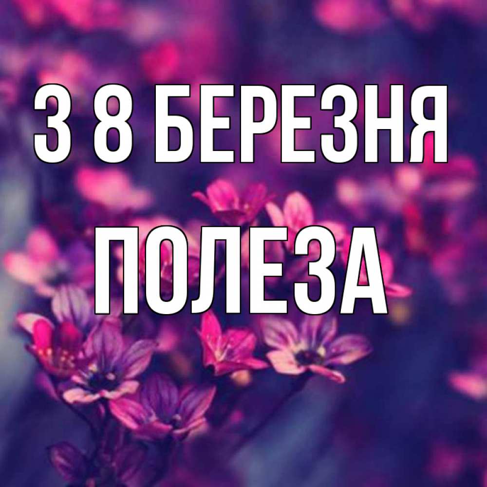 Открытка на каждый день з підписом, Полеза З 8 БЕРЕЗНЯ небольшие цветы 1 Прикольна листівка з побажанням онлайн скачати безкоштовно 
