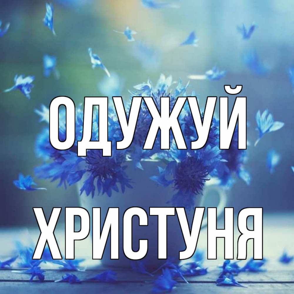 Открытка на каждый день з підписом, Христуня Одужуй кружка с зельем и цветами Прикольна листівка з побажанням онлайн скачати безкоштовно 