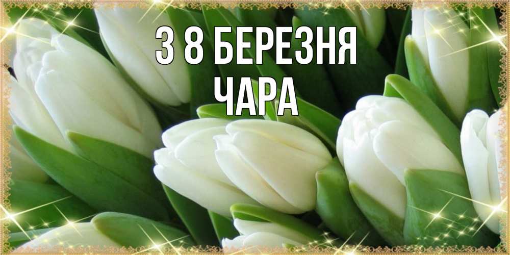 Открытка на каждый день з підписом, Чара З 8 БЕРЕЗНЯ поздравляем с 8 марта Прикольна листівка з побажанням онлайн скачати безкоштовно 