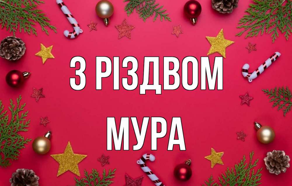 Открытка на каждый день з підписом, Мура З Різдвом с рождеством Прикольна листівка з побажанням онлайн скачати безкоштовно 