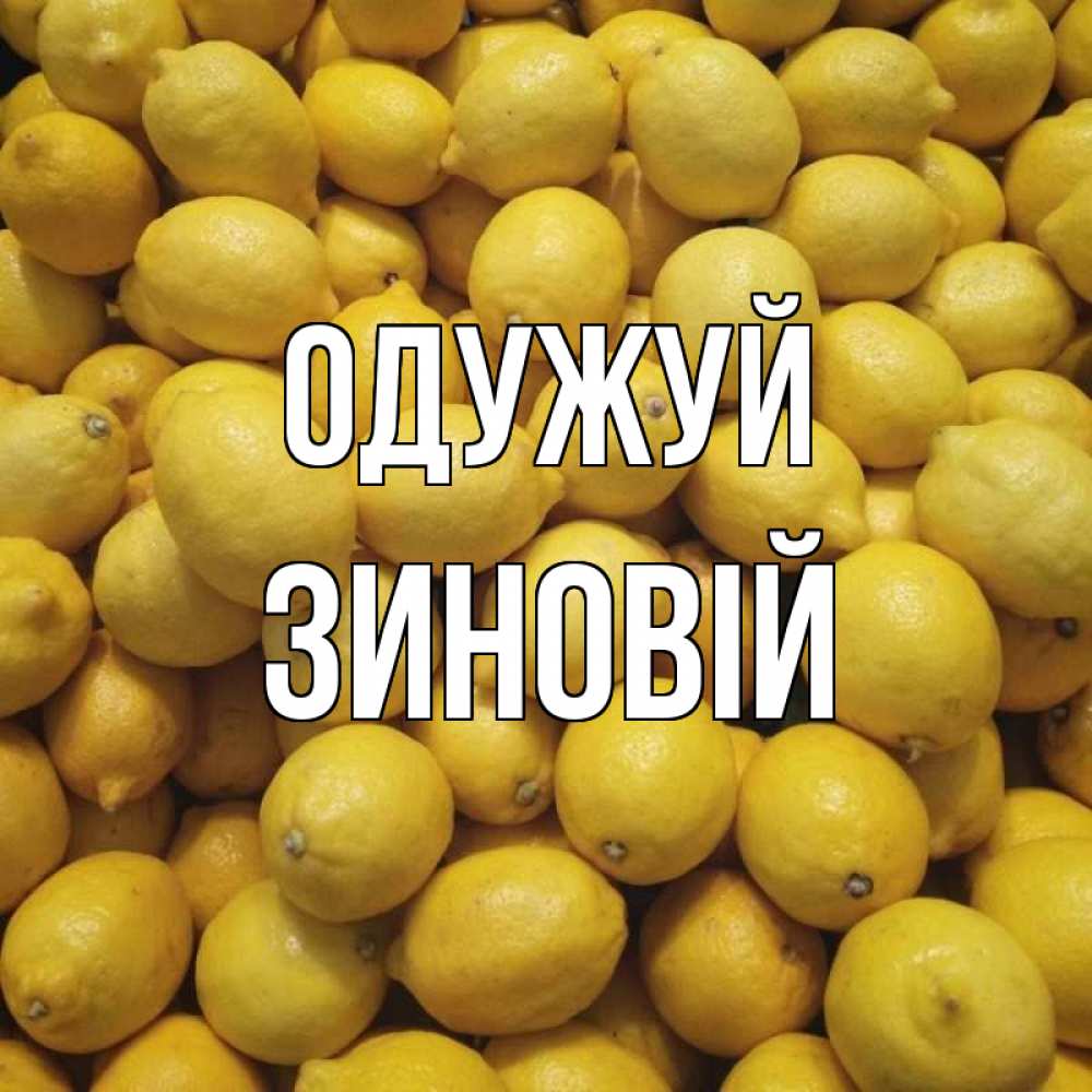 Открытка на каждый день з підписом, Зиновій Одужуй это точно поможет Прикольна листівка з побажанням онлайн скачати безкоштовно 