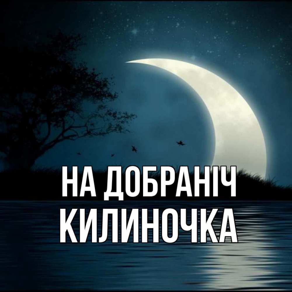 Открытка на каждый день з підписом, Килиночка На добраніч вода Прикольна листівка з побажанням онлайн скачати безкоштовно 
