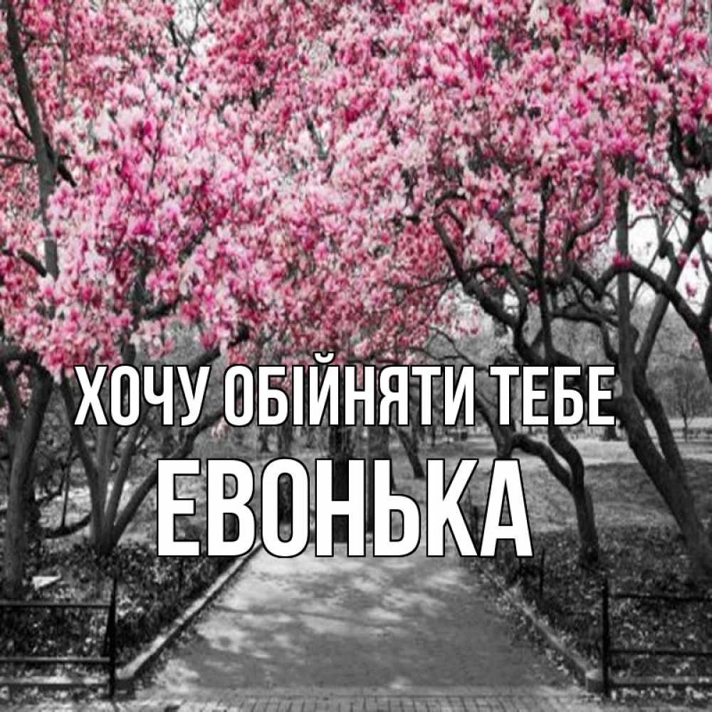 Открытка на каждый день з підписом, Евонька Хочу обійняти тебе обработанное фото Прикольна листівка з побажанням онлайн скачати безкоштовно 