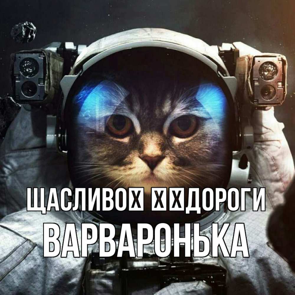 Открытка на каждый день з підписом, Варваронька Щасливої ​​дороги желает удачно добраться Прикольна листівка з побажанням онлайн скачати безкоштовно 