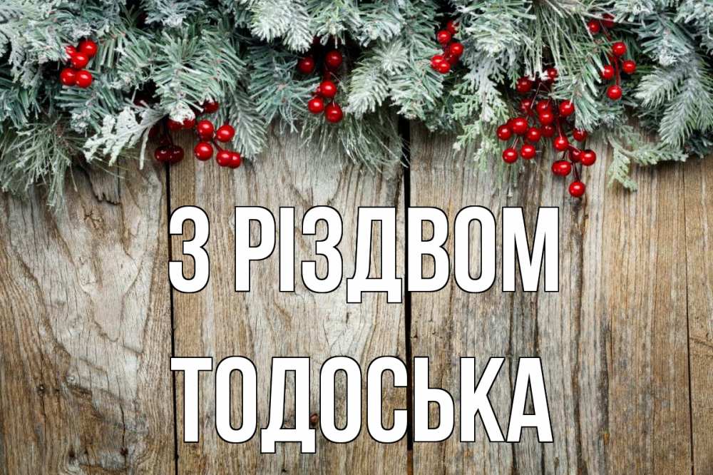 Открытка на каждый день з підписом, Тодоська З Різдвом с рождеством Прикольна листівка з побажанням онлайн скачати безкоштовно 