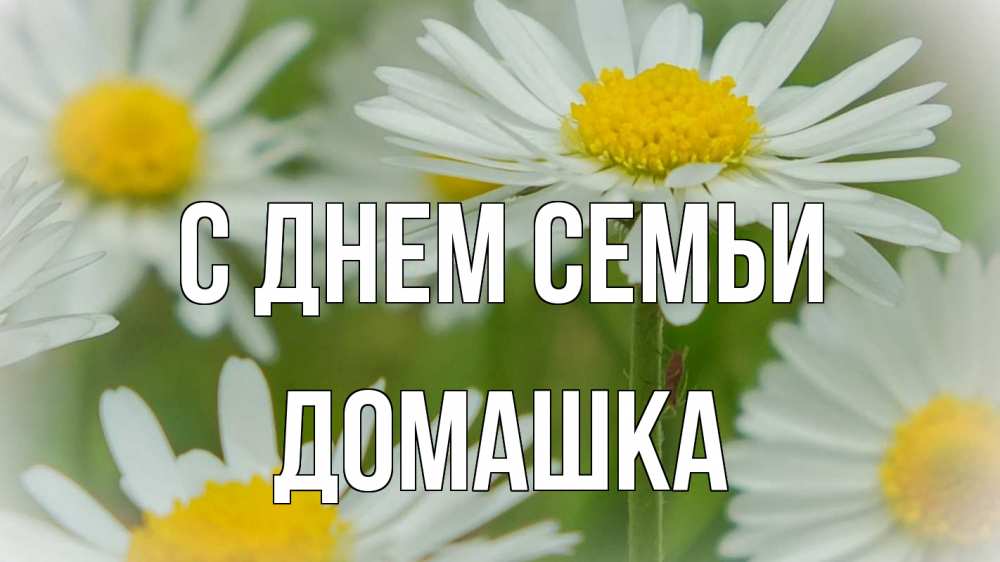 Открытка на каждый день з підписом, Домашка С днем семьи с днем семьи  1 Прикольна листівка з побажанням онлайн скачати безкоштовно 