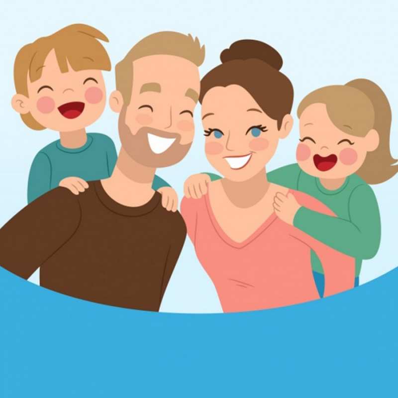 Открытка семейное счастье  везения тебе  Бажаю тобі успіху 