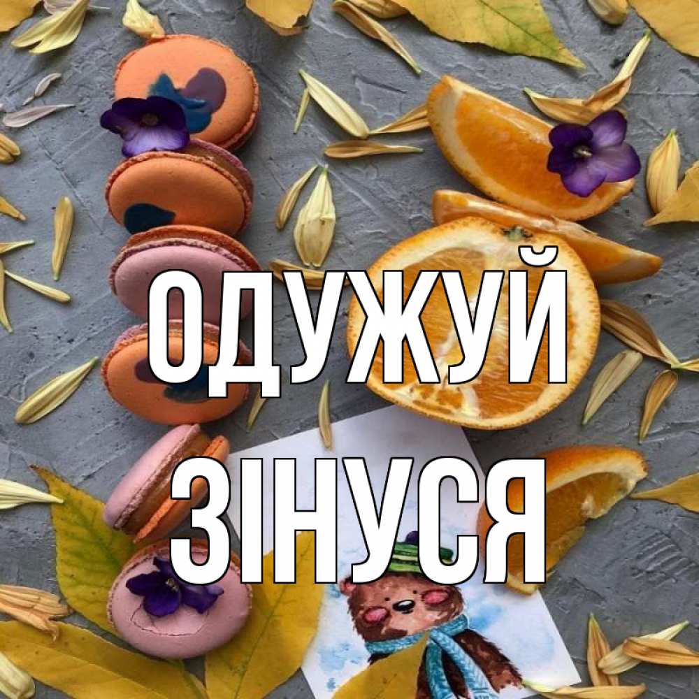 Открытка на каждый день з підписом, Зінуся Одужуй не болейте Прикольна листівка з побажанням онлайн скачати безкоштовно 