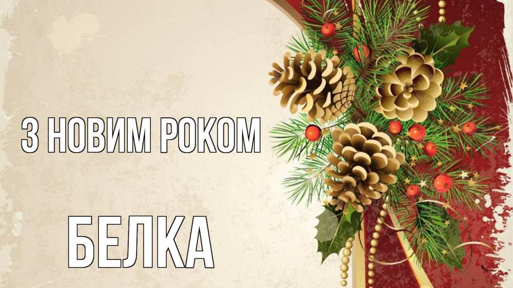 Открытка на каждый день з підписом, Белка З новим роком шишки Прикольна листівка з побажанням онлайн скачати безкоштовно 