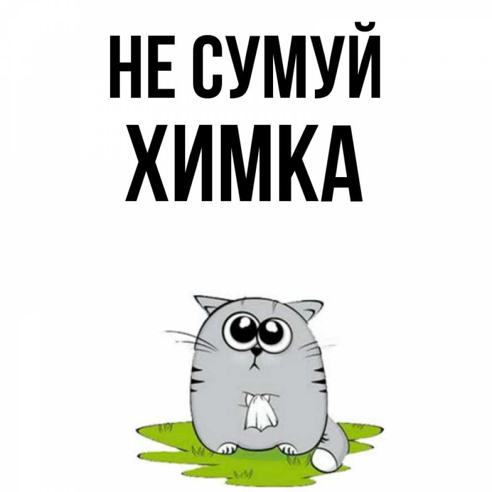 Открытка на каждый день з підписом, Химка Не сумуй грустный котяра Прикольна листівка з побажанням онлайн скачати безкоштовно 