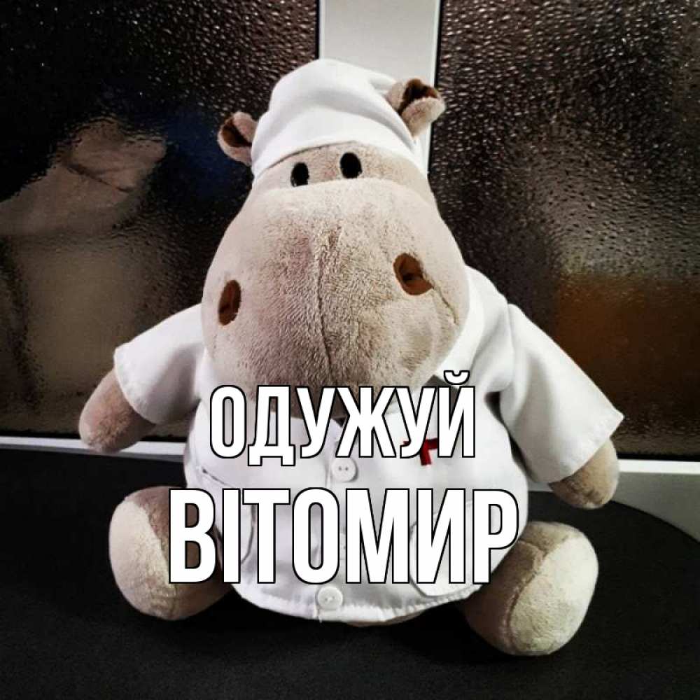 Открытка на каждый день з підписом, Вітомир Одужуй всех излечит исцелит Прикольна листівка з побажанням онлайн скачати безкоштовно 