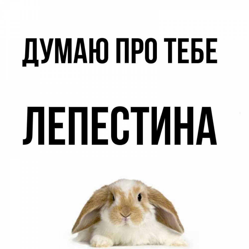 Открытка на каждый день з підписом, Лепестина Думаю про тебе подписать своими руками онлайн Прикольна листівка з побажанням онлайн скачати безкоштовно 
