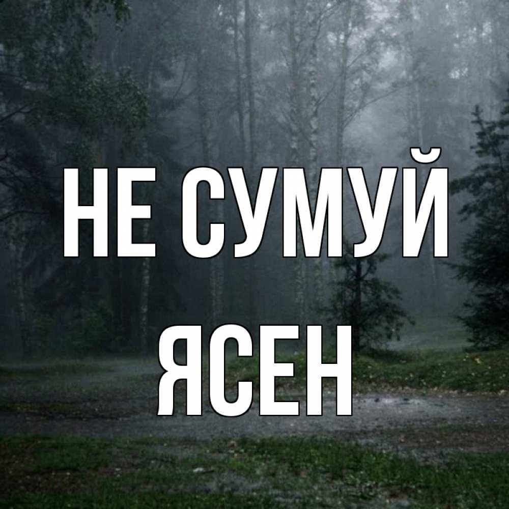 Открытка на каждый день з підписом, Ясен Не сумуй осень Прикольна листівка з побажанням онлайн скачати безкоштовно 