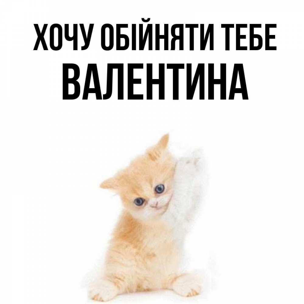 Открытка на каждый день з підписом, Валентина Хочу обійняти тебе я хочу очень скорее обнимаешек Прикольна листівка з побажанням онлайн скачати безкоштовно 