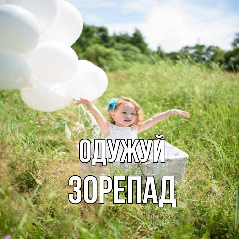 Открытка на каждый день з підписом, Зорепад Одужуй девочка сидит в корзине наверное от этого больной должен выздороветь Прикольна листівка з побажанням онлайн скачати безкоштовно 