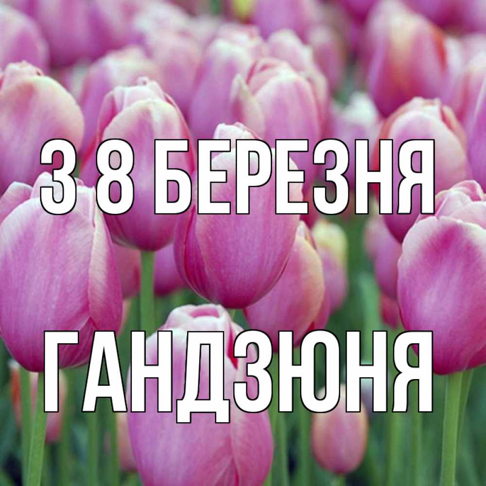Открытка на каждый день з підписом, Гандзюня З 8 БЕРЕЗНЯ на международный женский день 3 Прикольна листівка з побажанням онлайн скачати безкоштовно 