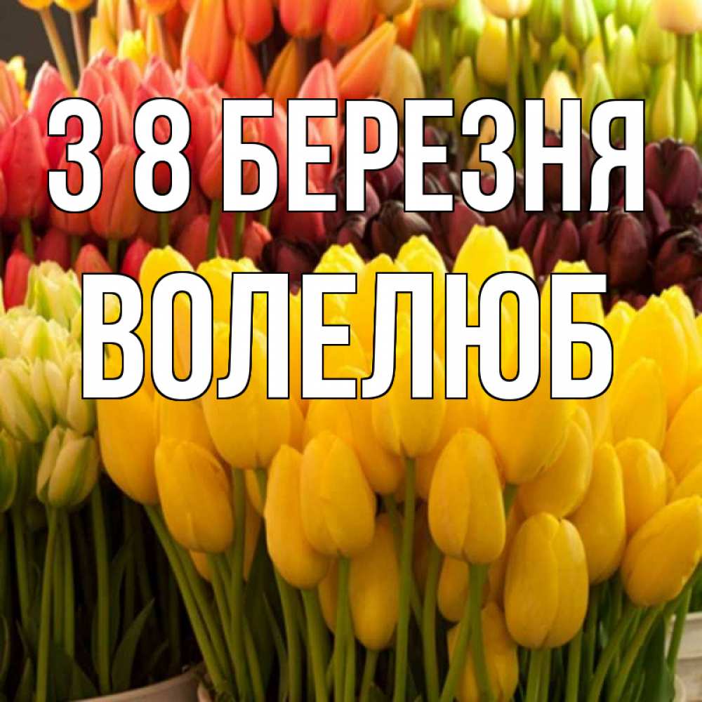 Открытка на каждый день з підписом, Волелюб З 8 БЕРЕЗНЯ цветы Прикольна листівка з побажанням онлайн скачати безкоштовно 