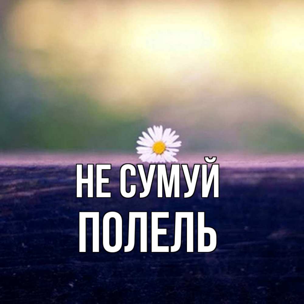 Открытка на каждый день з підписом, Полель Не сумуй красота Прикольна листівка з побажанням онлайн скачати безкоштовно 