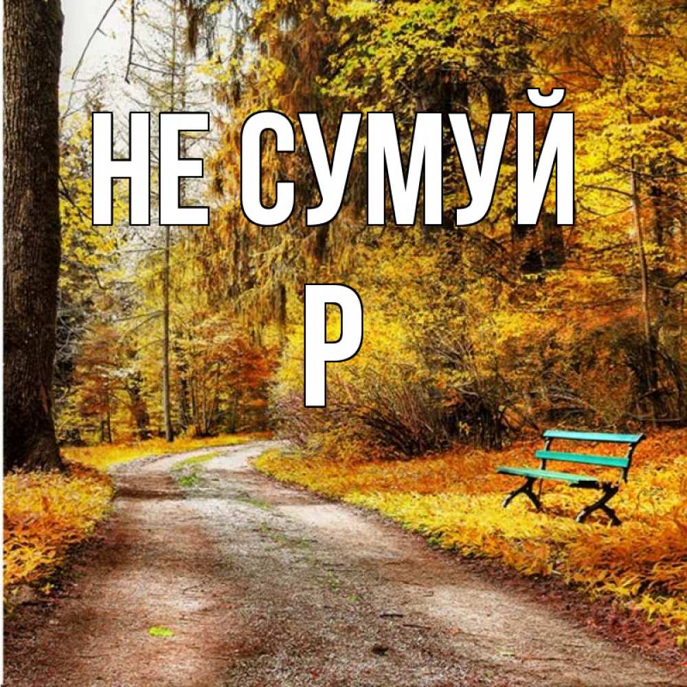 Открытка на каждый день з підписом, Р Не сумуй зеленая лавочка Прикольна листівка з побажанням онлайн скачати безкоштовно 