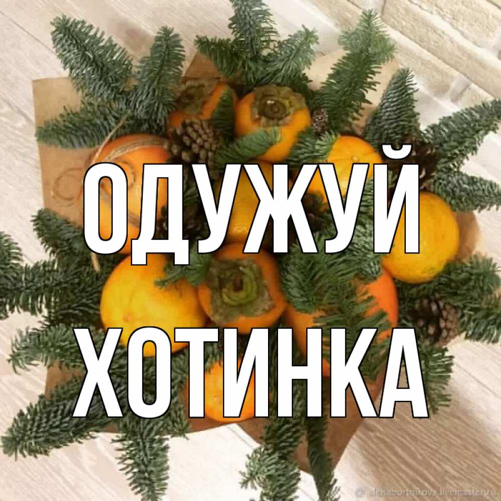 Открытка на каждый день з підписом, Хотинка Одужуй апельсины и хурьма Прикольна листівка з побажанням онлайн скачати безкоштовно 