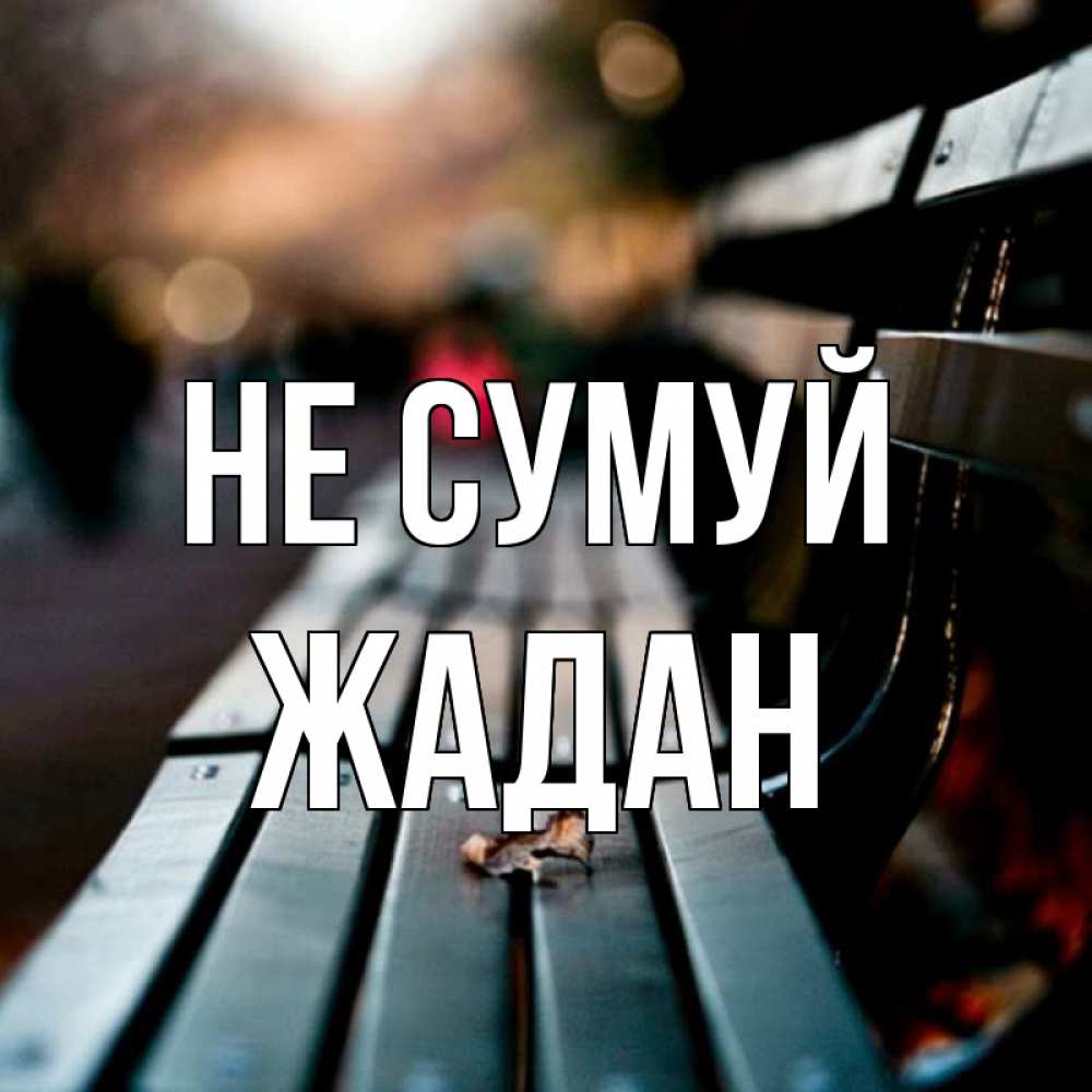 Открытка на каждый день з підписом, Жадан Не сумуй размытый фон Прикольна листівка з побажанням онлайн скачати безкоштовно 