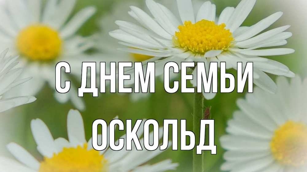Открытка на каждый день з підписом, Оскольд С днем семьи с днем семьи  1 Прикольна листівка з побажанням онлайн скачати безкоштовно 