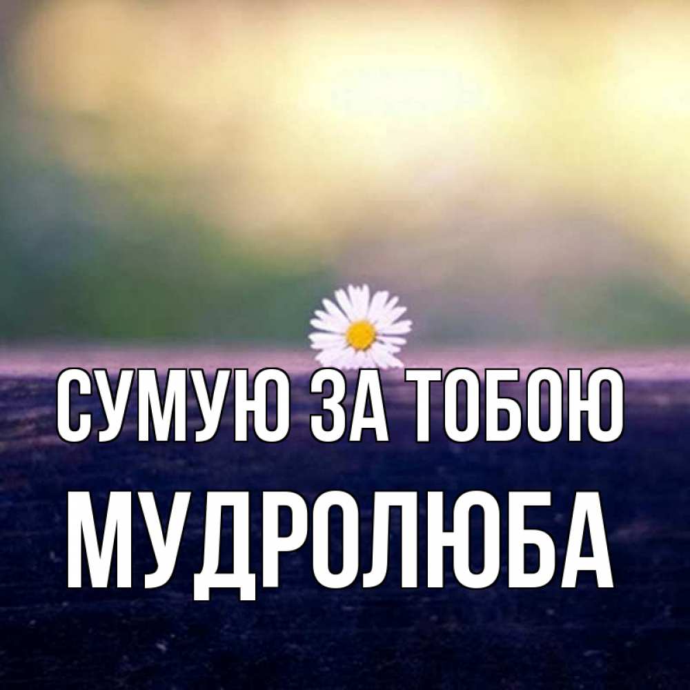 Открытка на каждый день з підписом, Мудролюба Сумую за тобою приходи в гости Прикольна листівка з побажанням онлайн скачати безкоштовно 