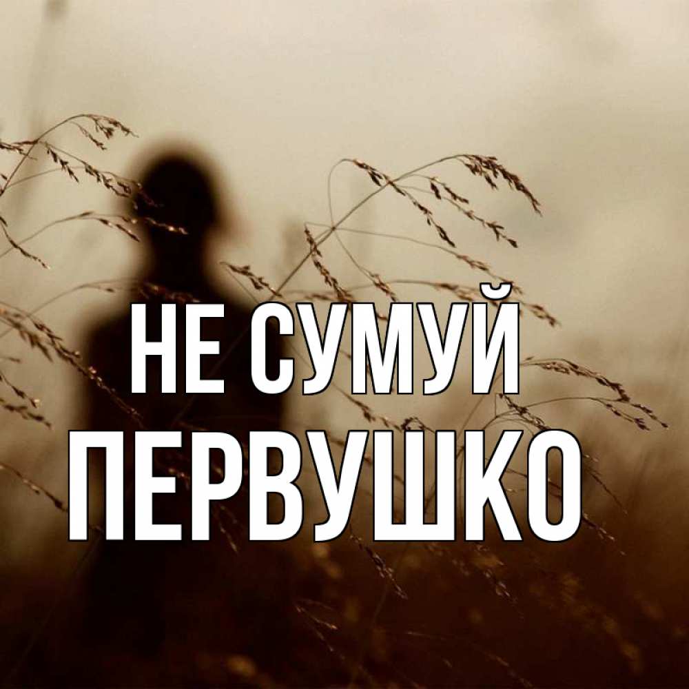 Открытка на каждый день з підписом, Первушко Не сумуй грусть Прикольна листівка з побажанням онлайн скачати безкоштовно 