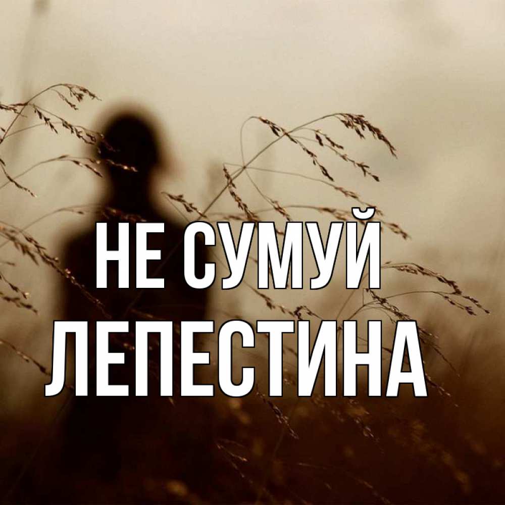 Открытка на каждый день з підписом, Лепестина Не сумуй грусть Прикольна листівка з побажанням онлайн скачати безкоштовно 
