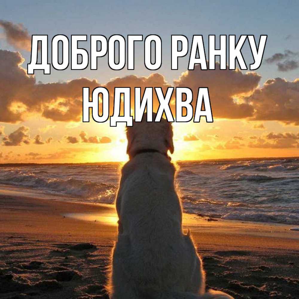 Открытка на каждый день з підписом, Юдихва Доброго ранку восход солнца Прикольна листівка з побажанням онлайн скачати безкоштовно 