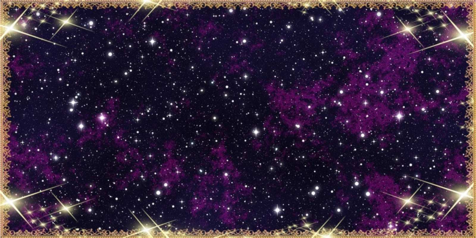 Открытка фиолетовая туманность хорошего сна На добраніч 