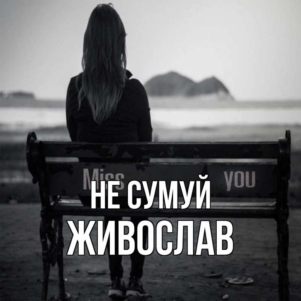 Открытка на каждый день з підписом, Живослав Не сумуй смотрит на скалы Прикольна листівка з побажанням онлайн скачати безкоштовно 