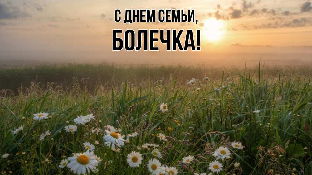 Открытка на каждый день з підписом, Болечка С днем семьи с днем семьи Прикольна листівка з побажанням онлайн скачати безкоштовно 