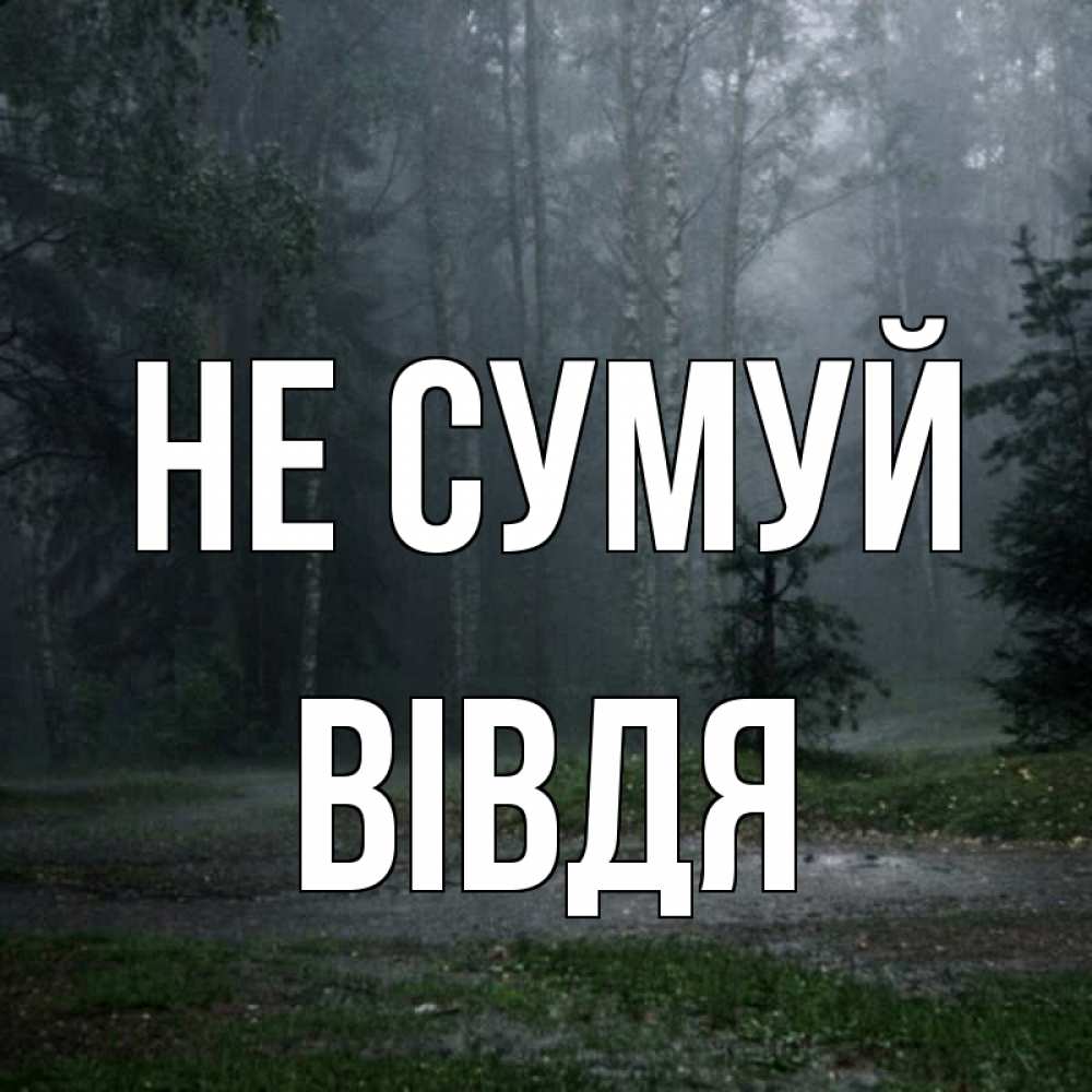 Открытка на каждый день з підписом, Вівдя Не сумуй осень Прикольна листівка з побажанням онлайн скачати безкоштовно 