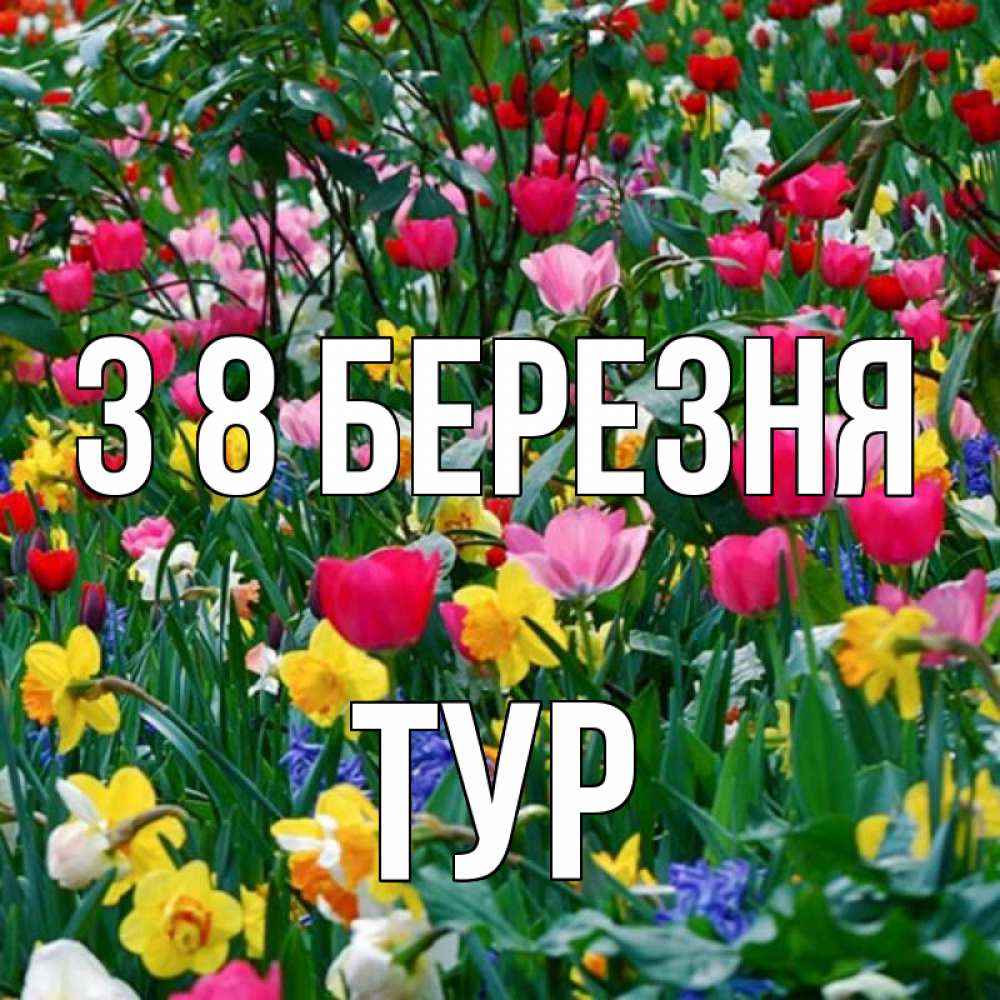 Открытка на каждый день з підписом, Тур З 8 БЕРЕЗНЯ с международным женским днем поздравления для женщины Прикольна листівка з побажанням онлайн скачати безкоштовно 