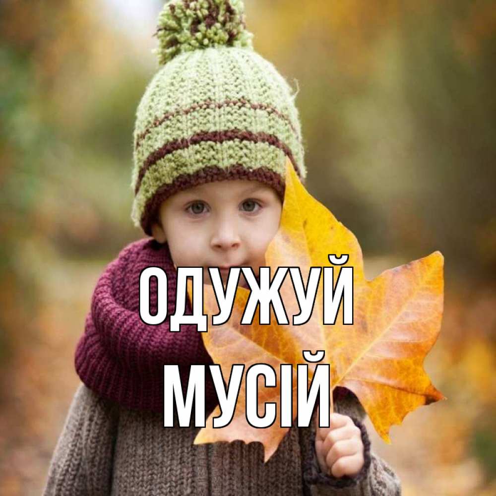 Открытка на каждый день з підписом, Мусій Одужуй дышим свежим воздухом Прикольна листівка з побажанням онлайн скачати безкоштовно 