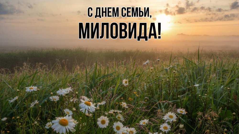 Открытка на каждый день з підписом, Миловида С днем семьи с днем семьи Прикольна листівка з побажанням онлайн скачати безкоштовно 