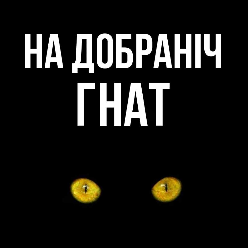 Открытка на каждый день з підписом, Гнат На добраніч сладких снов бесстрашный мой дружочек Прикольна листівка з побажанням онлайн скачати безкоштовно 