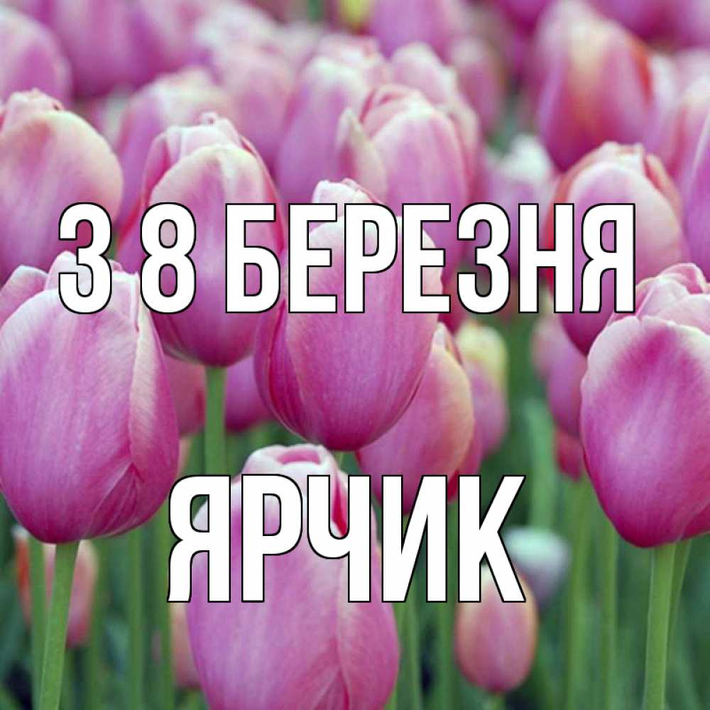 Открытка на каждый день з підписом, Ярчик З 8 БЕРЕЗНЯ на международный женский день 3 Прикольна листівка з побажанням онлайн скачати безкоштовно 