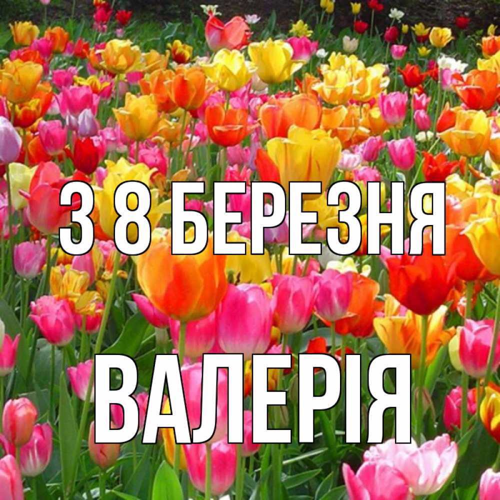 Открытка на каждый день з підписом, Валерія З 8 БЕРЕЗНЯ на международный женский день Прикольна листівка з побажанням онлайн скачати безкоштовно 