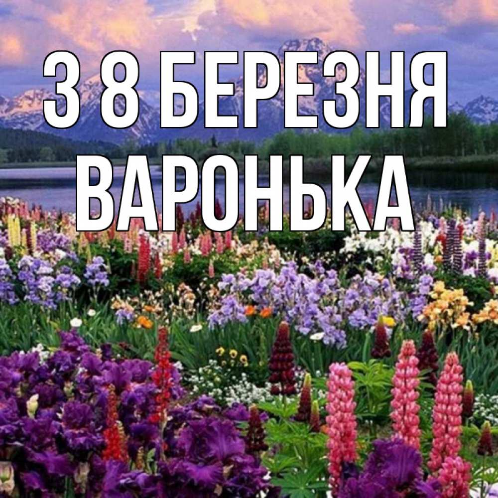 Открытка на каждый день з підписом, Варонька З 8 БЕРЕЗНЯ международный женский день Прикольна листівка з побажанням онлайн скачати безкоштовно 