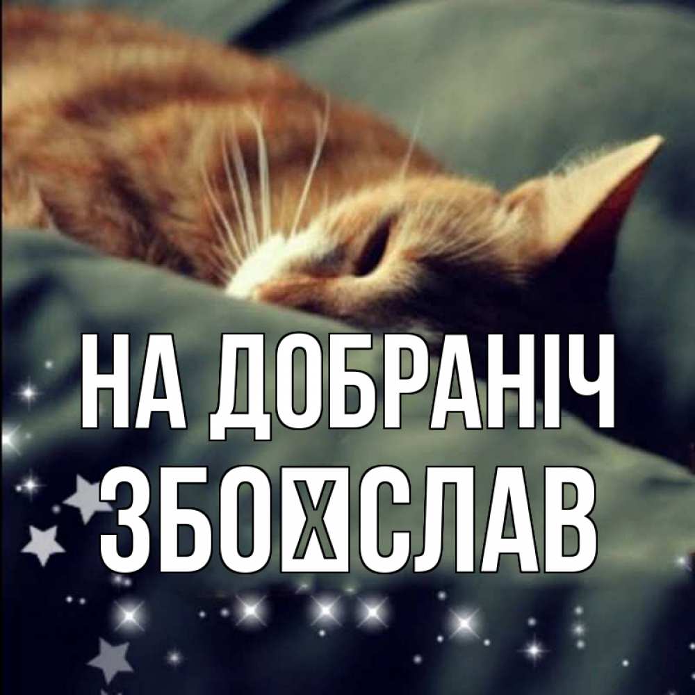 Открытка на каждый день з підписом, Збоїслав На добраніч кроватка Прикольна листівка з побажанням онлайн скачати безкоштовно 