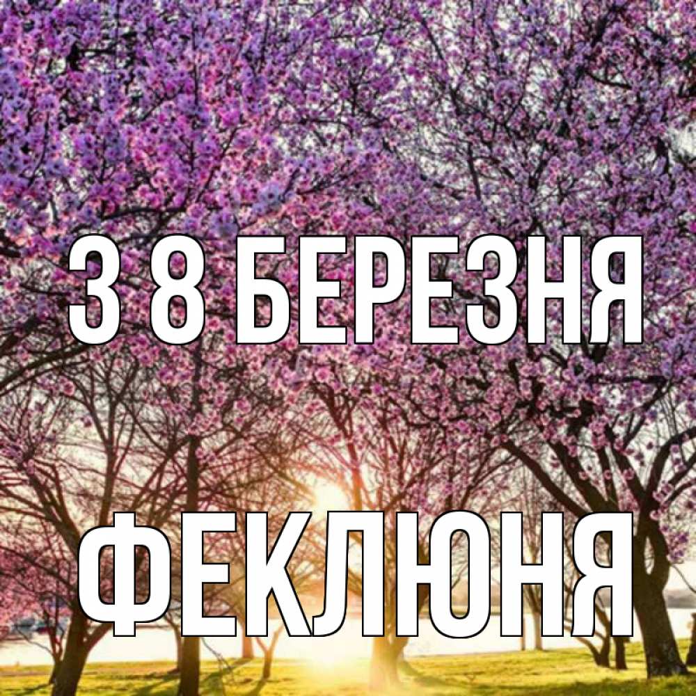 Открытка на каждый день з підписом, Феклюня З 8 БЕРЕЗНЯ международный женский день Прикольна листівка з побажанням онлайн скачати безкоштовно 
