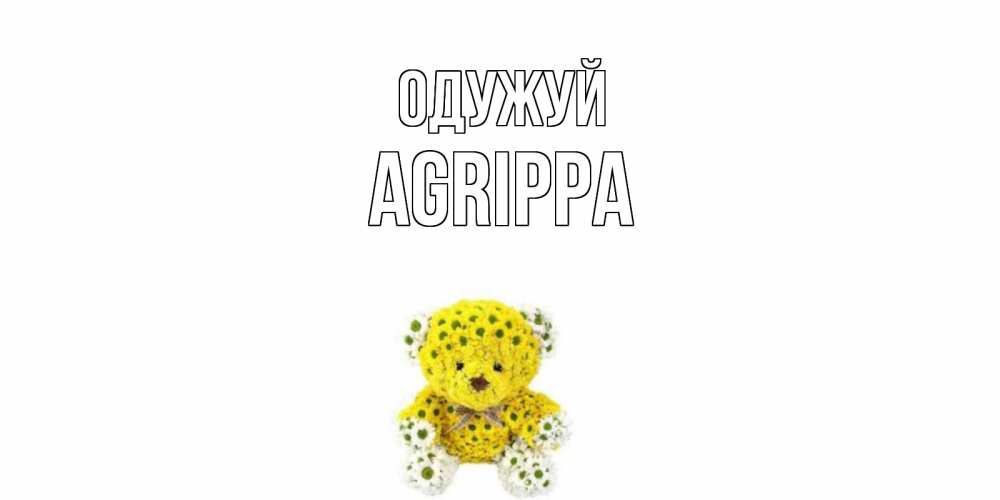 Открытка на каждый день з підписом, Agrippa Одужуй мишка Прикольна листівка з побажанням онлайн скачати безкоштовно 