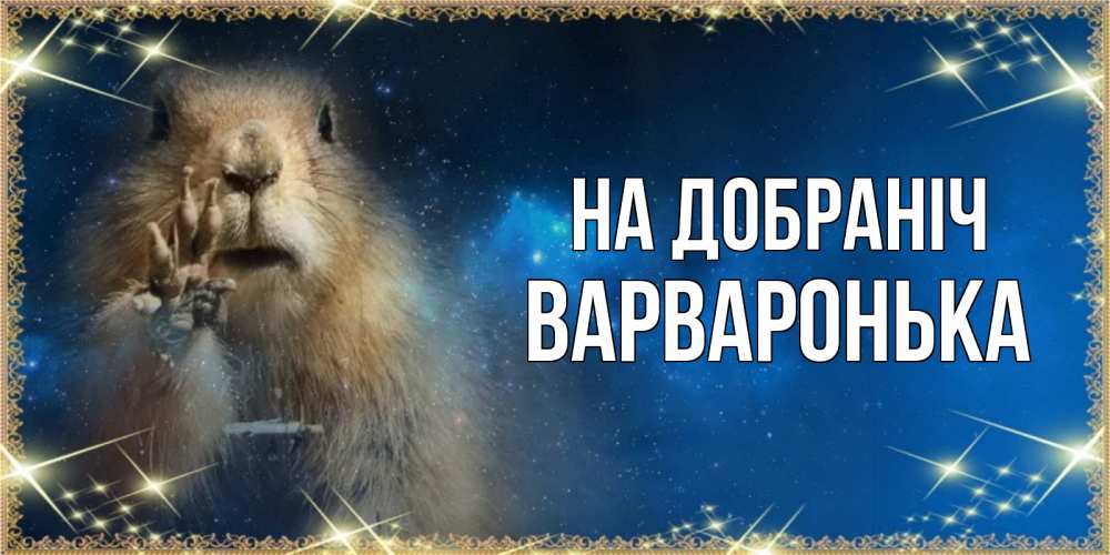 Открытка на каждый день з підписом, Варваронька На добраніч спокойной ночи сладких снов Прикольна листівка з побажанням онлайн скачати безкоштовно 