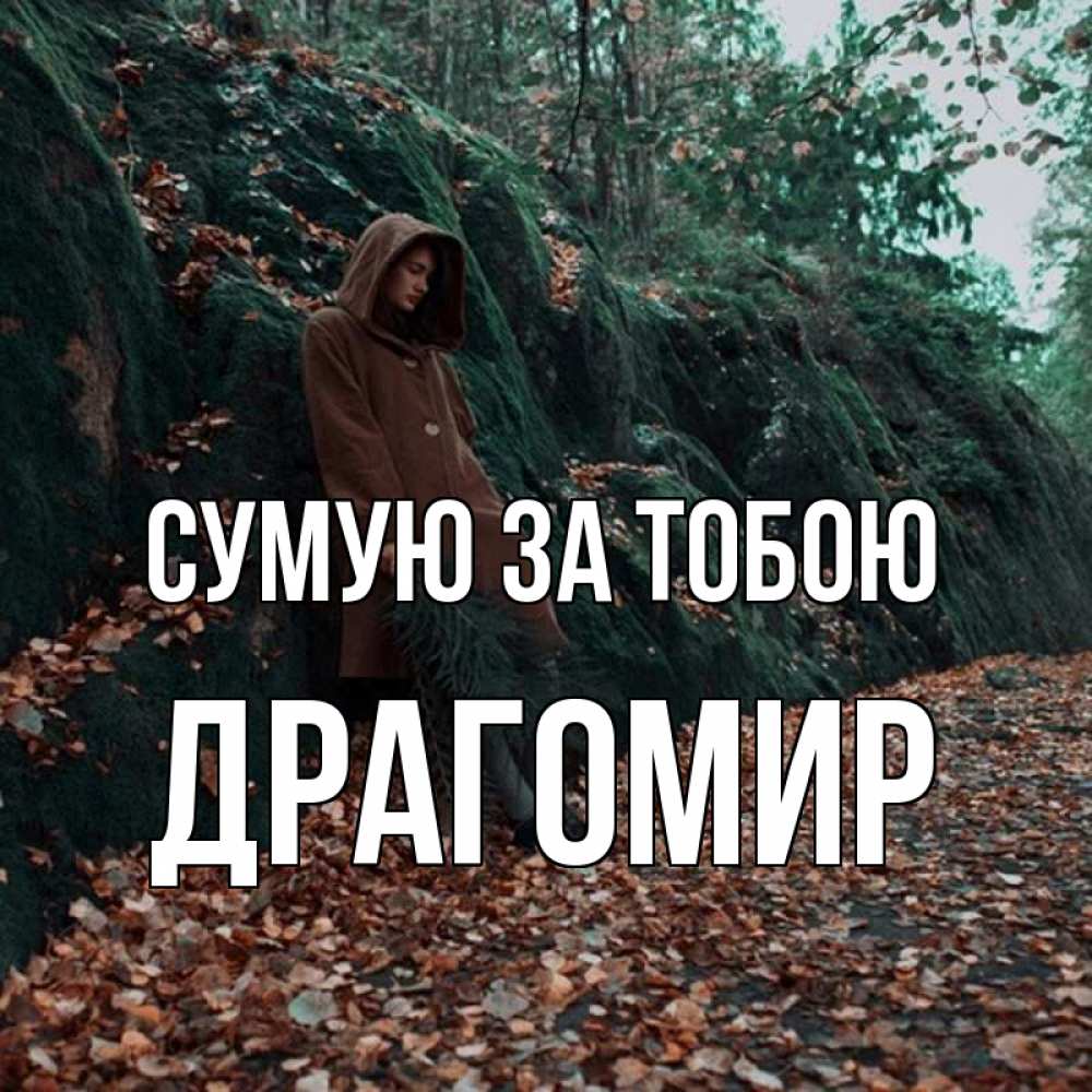 Открытка на каждый день з підписом, Драгомир Сумую за тобою скука 1 Прикольна листівка з побажанням онлайн скачати безкоштовно 